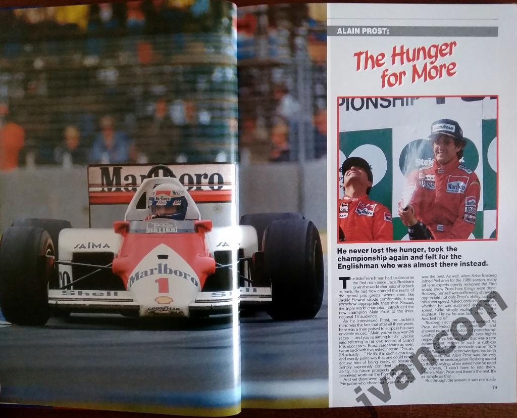 Автоспорт. Формула-1. Чемпионат Мира. Сезон 1986 года. Итоги 7
