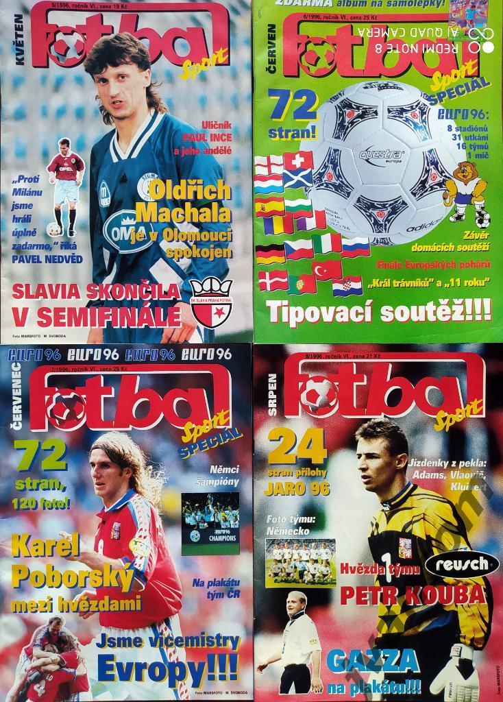 Журналы FOTBAL-SPORT за 1996 год (12 номеров) 4