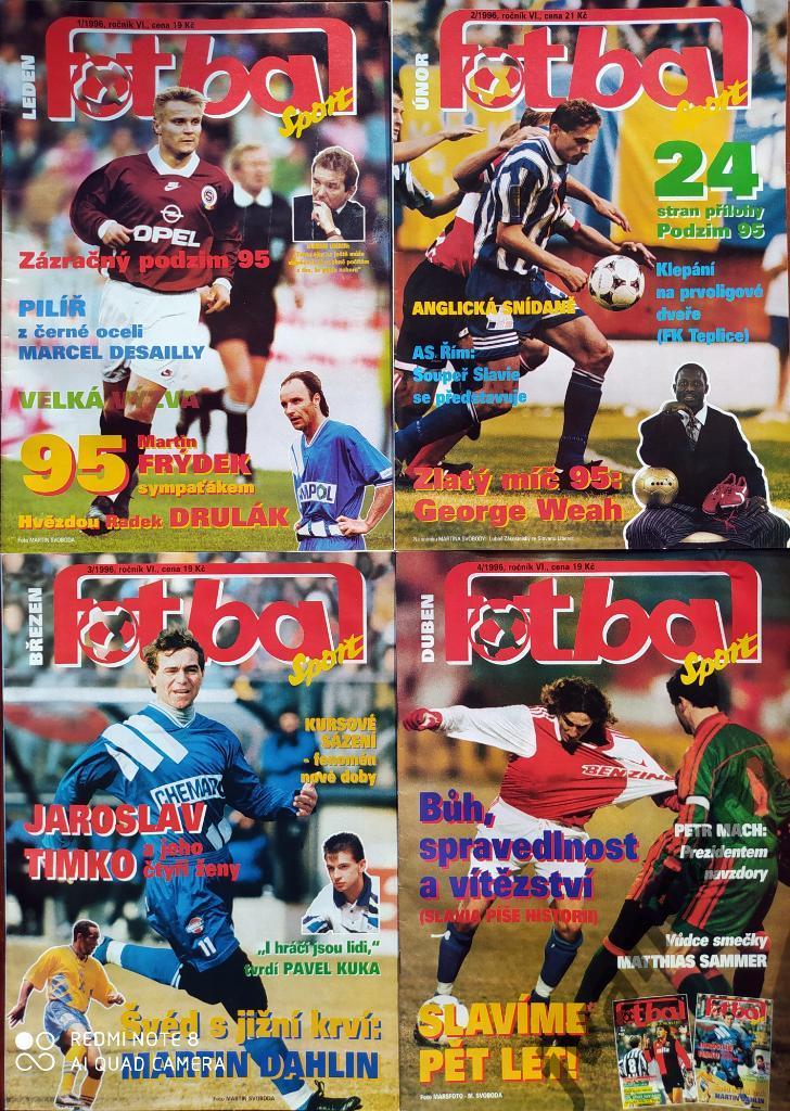 Журналы FOTBAL-SPORT за 1996 год (12 номеров) 7