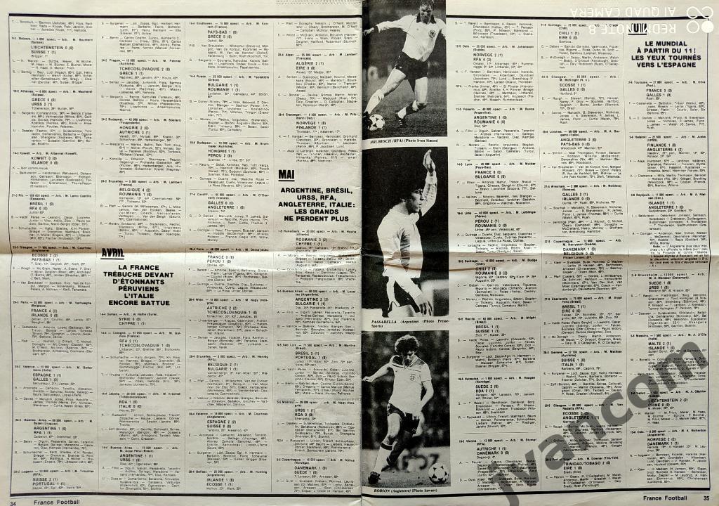 FRANCE FOOTBALL №1918 за 1983 год. 3