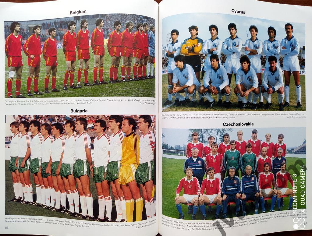 IFFHS Fusball-Weltzeitschrift №12 за 1988 год. Отборочный цикл Чемпионата Европы 3