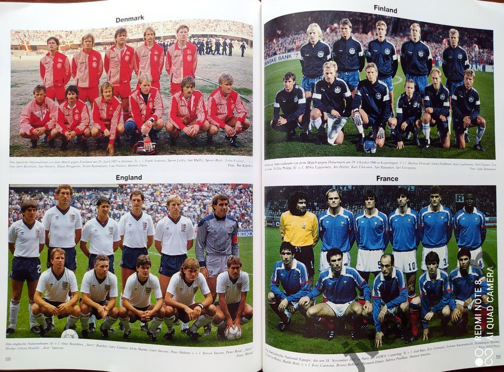 IFFHS Fusball-Weltzeitschrift №12 за 1988 год. Отборочный цикл Чемпионата Европы 4