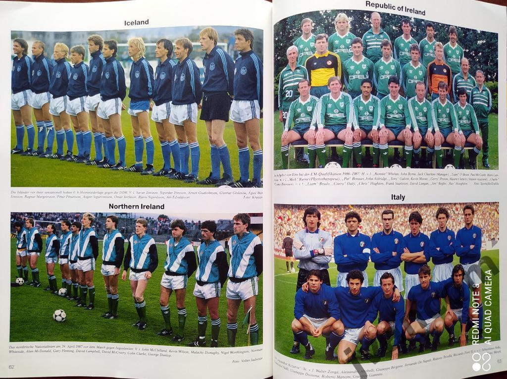 IFFHS Fusball-Weltzeitschrift №12 за 1988 год. Отборочный цикл Чемпионата Европы 5