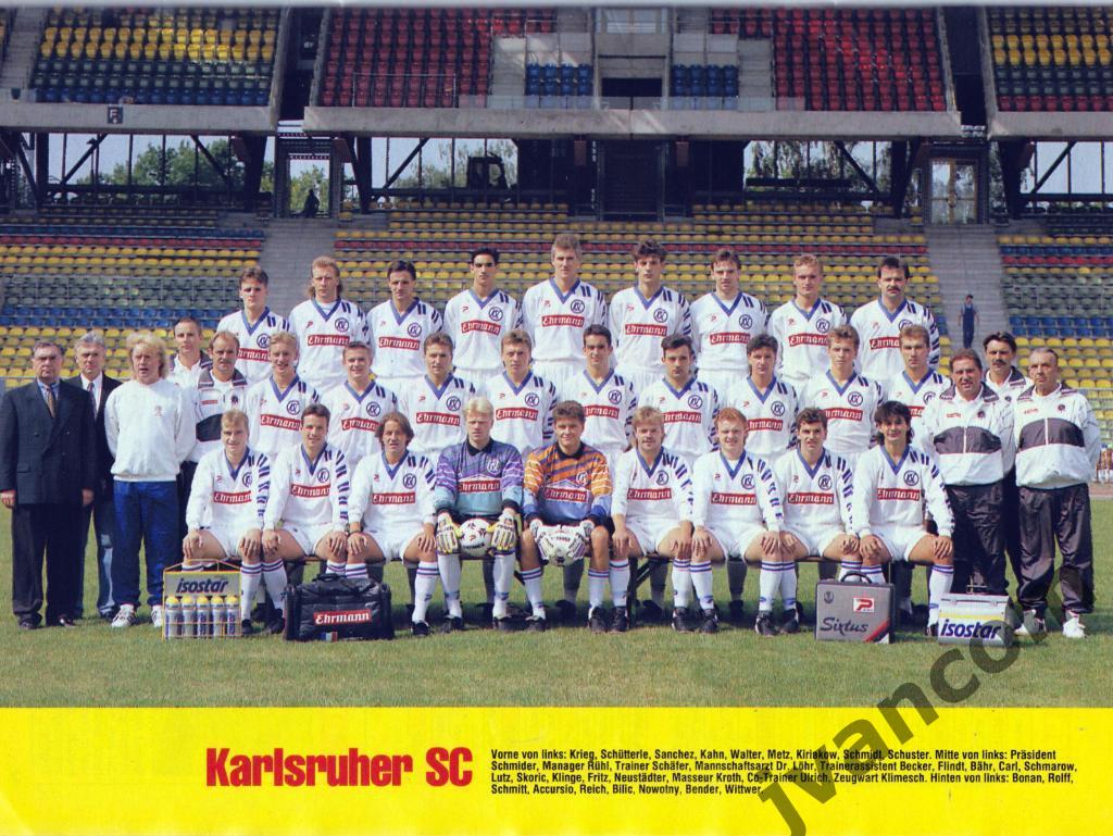 FUSSBALL SPORT EXTRA. Чемпионат Германии по футболу. Превью сезона 1993-1994. 5
