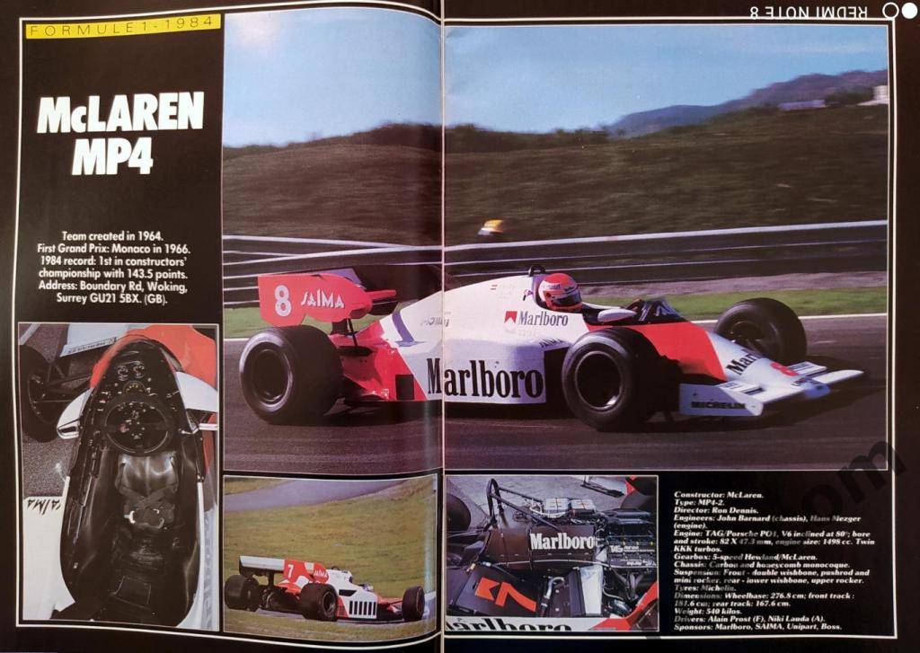 Автоспорт. Журнал GRAND PRIX International №88 за 1985 год. 1