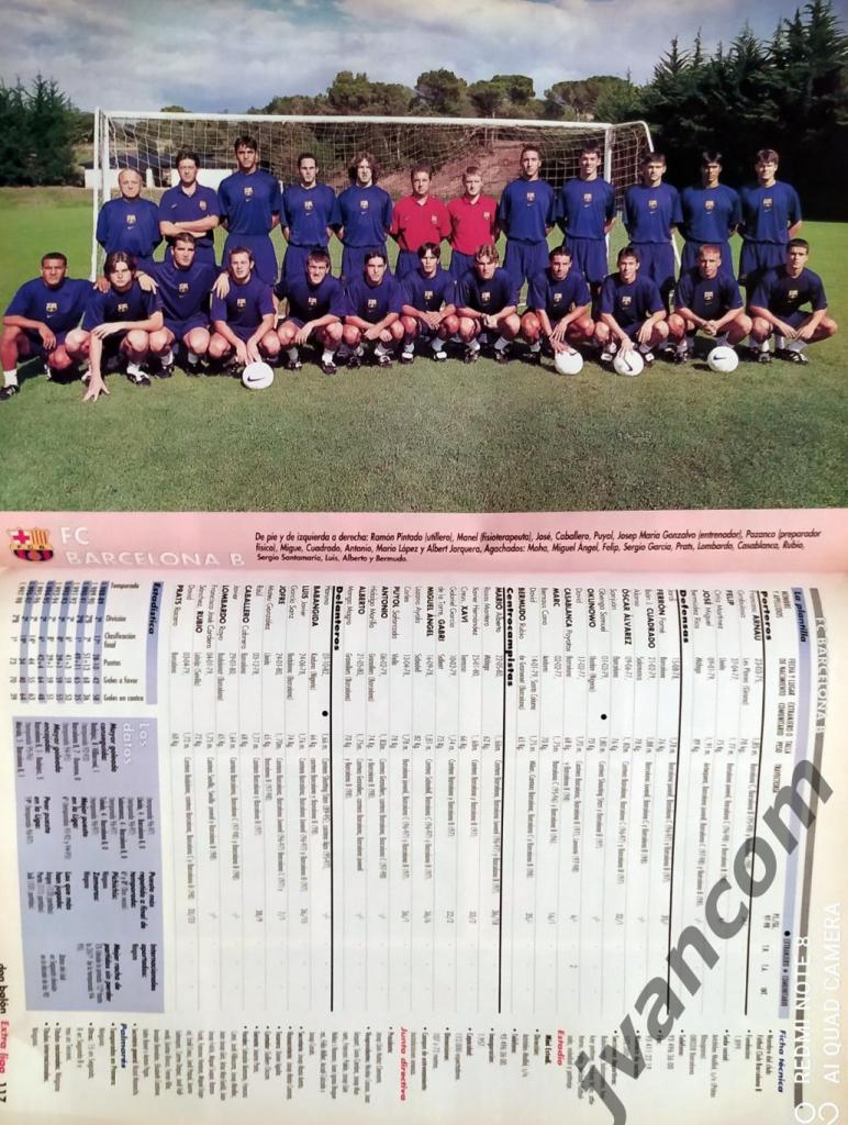 DON BALON EXTRA LIGA 98/99. Чемпионат Испании по футболу. Превью сезона 1998-99. 6