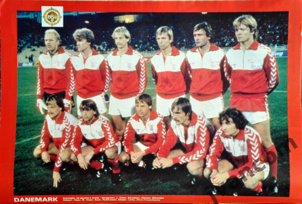 FRANCE FOOTBALL №1992 за 1984 год. Чемпионат Европы - 84. Представление команд. 1