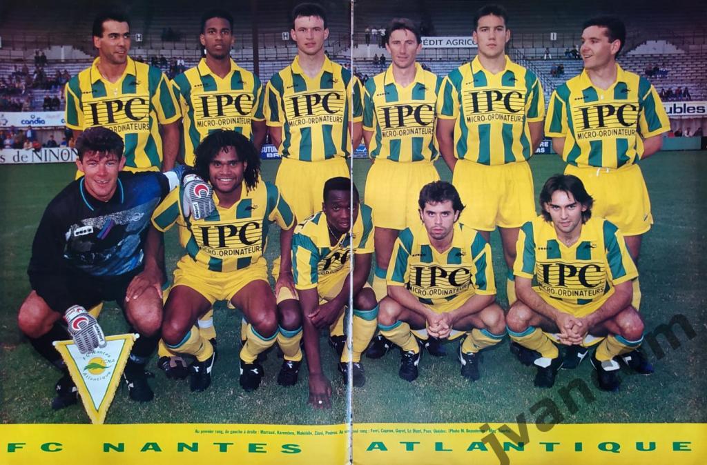 Журнал PLANETE FOOT HS№6 за 1993 г. Чемпионат Франции по футболу. Сезон 1993-94 4