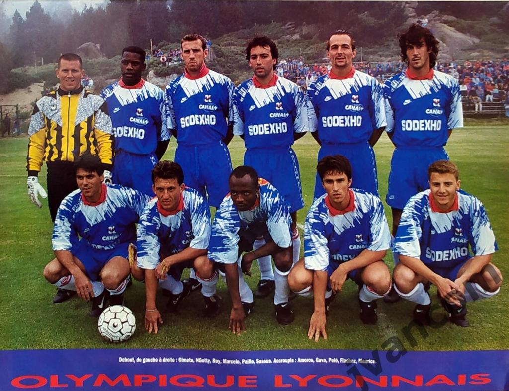 Журнал PLANETE FOOT HS№10 за 1994 г. Чемпионат Франции по футболу. Сезон 1994-95 2