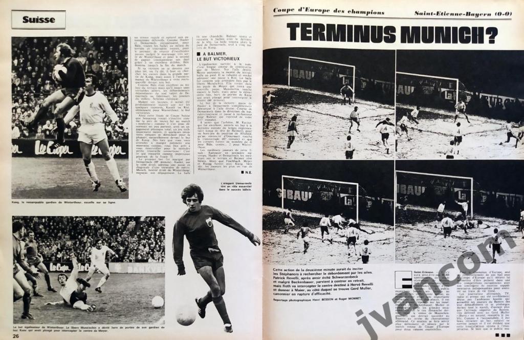 Журнал MIROIR DU FOOTBALL №238 за 1975 год. 2