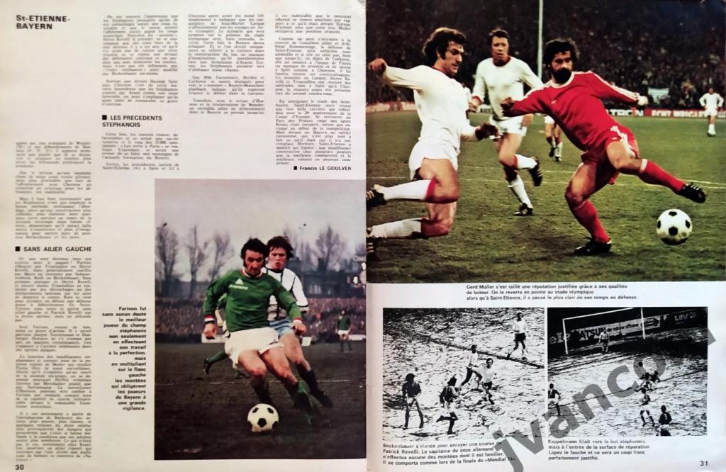 Журнал MIROIR DU FOOTBALL №238 за 1975 год. 4
