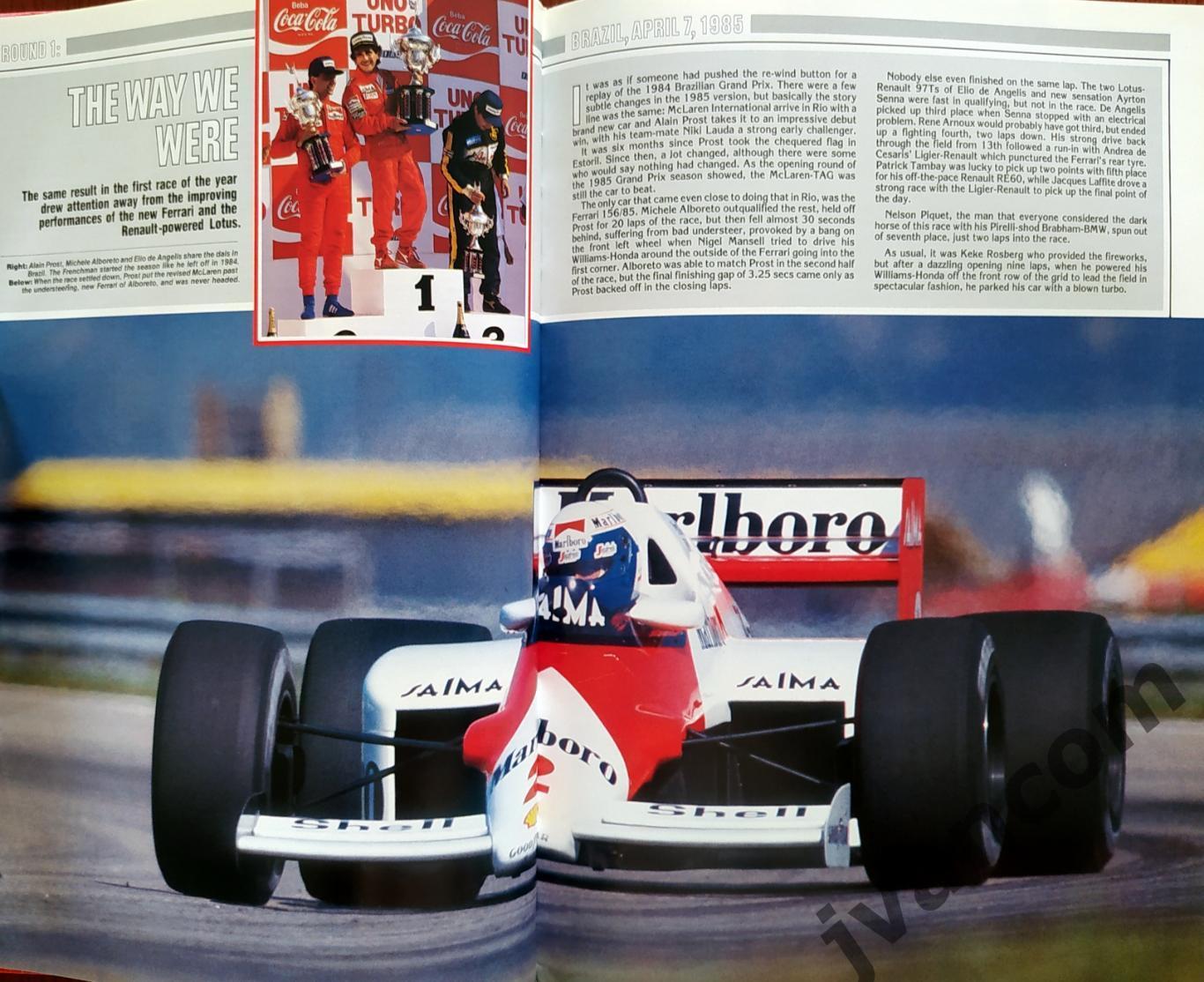 Автоспорт. Формула-1. Чемпионат Мира. Сезон 1985 года. Итоги. 2