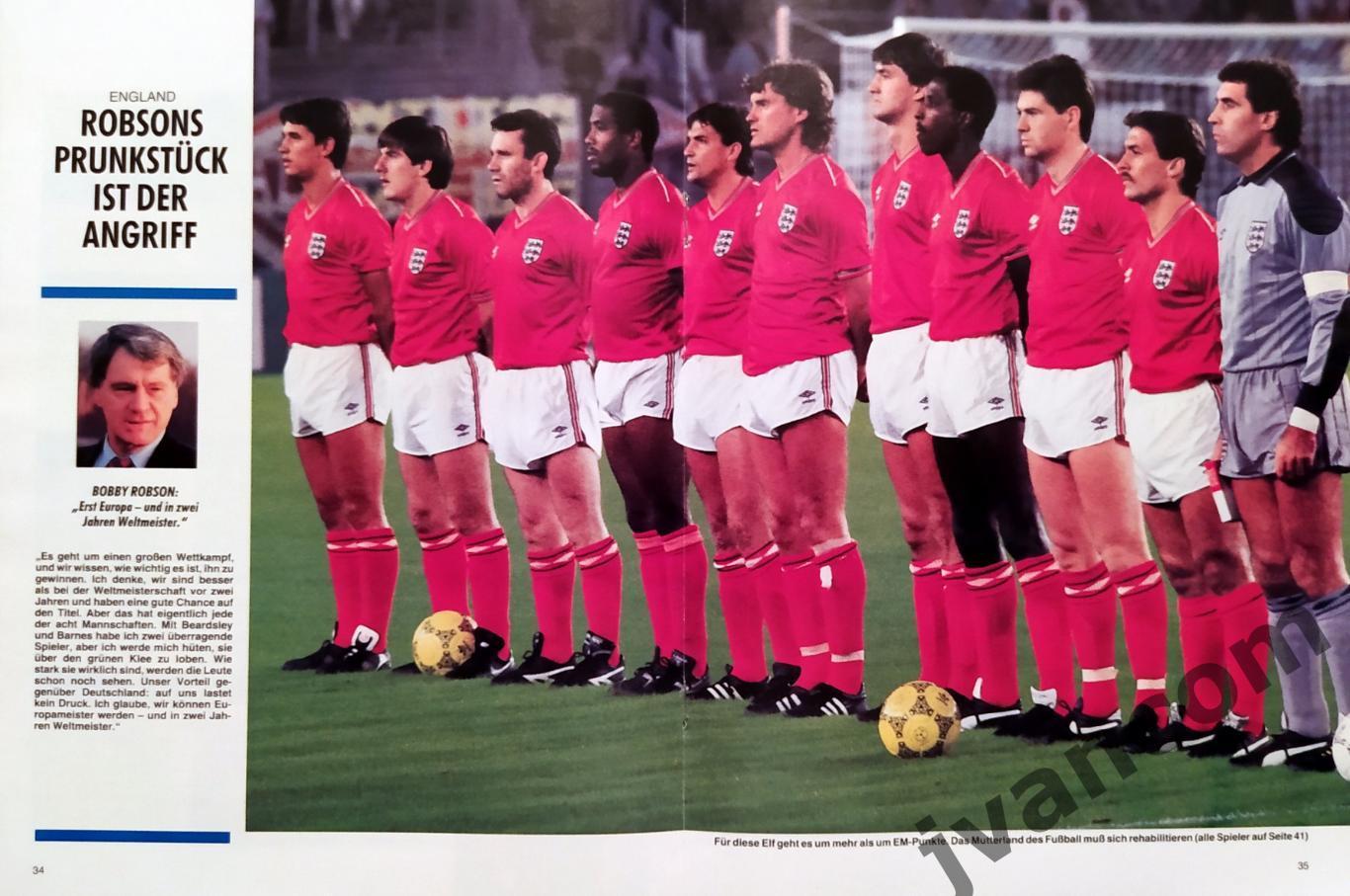 EM*88 Deutschland / Чемпионат Европы по футболу*88 в Германии. Превью команд. 4