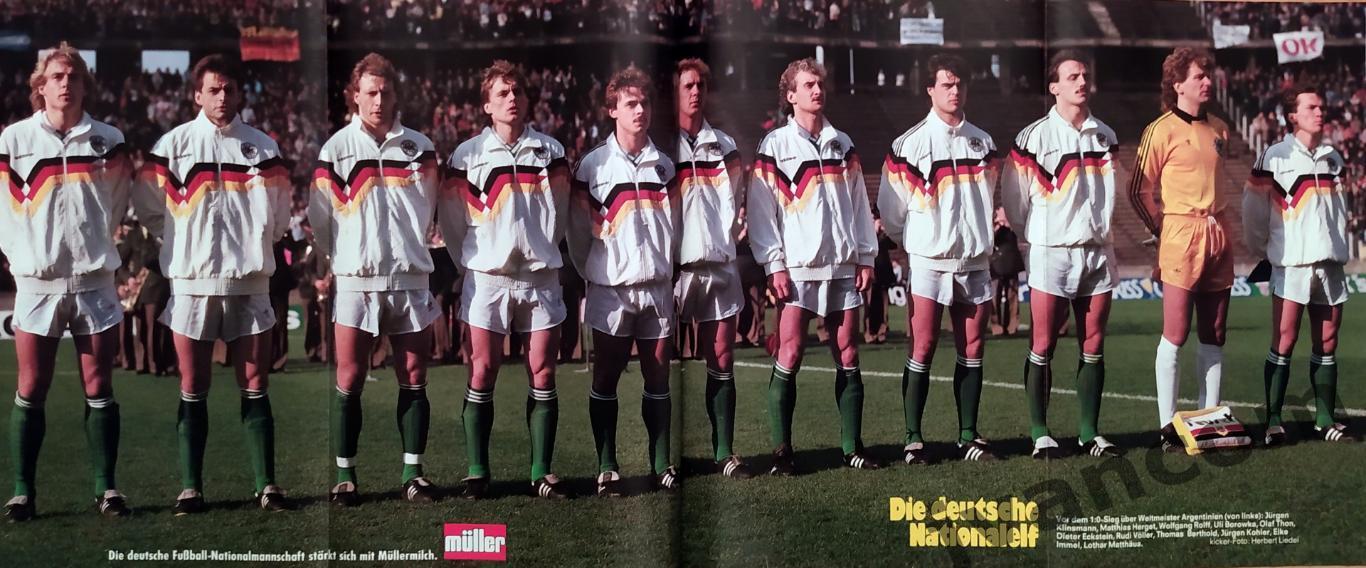 KICKER SONDERHEFT. Чемпионат Европы по футболу 1988 года. Превью участников. 1