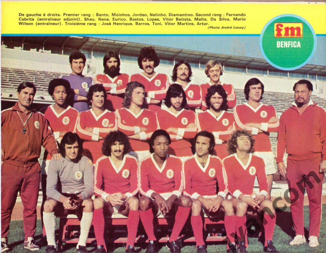 Журнал FOOTBALL MAGAZINE №197 за 1976 год.