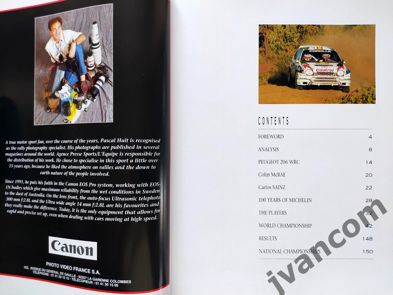 Автоспорт. Ралли WRC. RALLY YEARBOOK 1998-99. Чемпионат Мира. Сезон 1998 года. 1