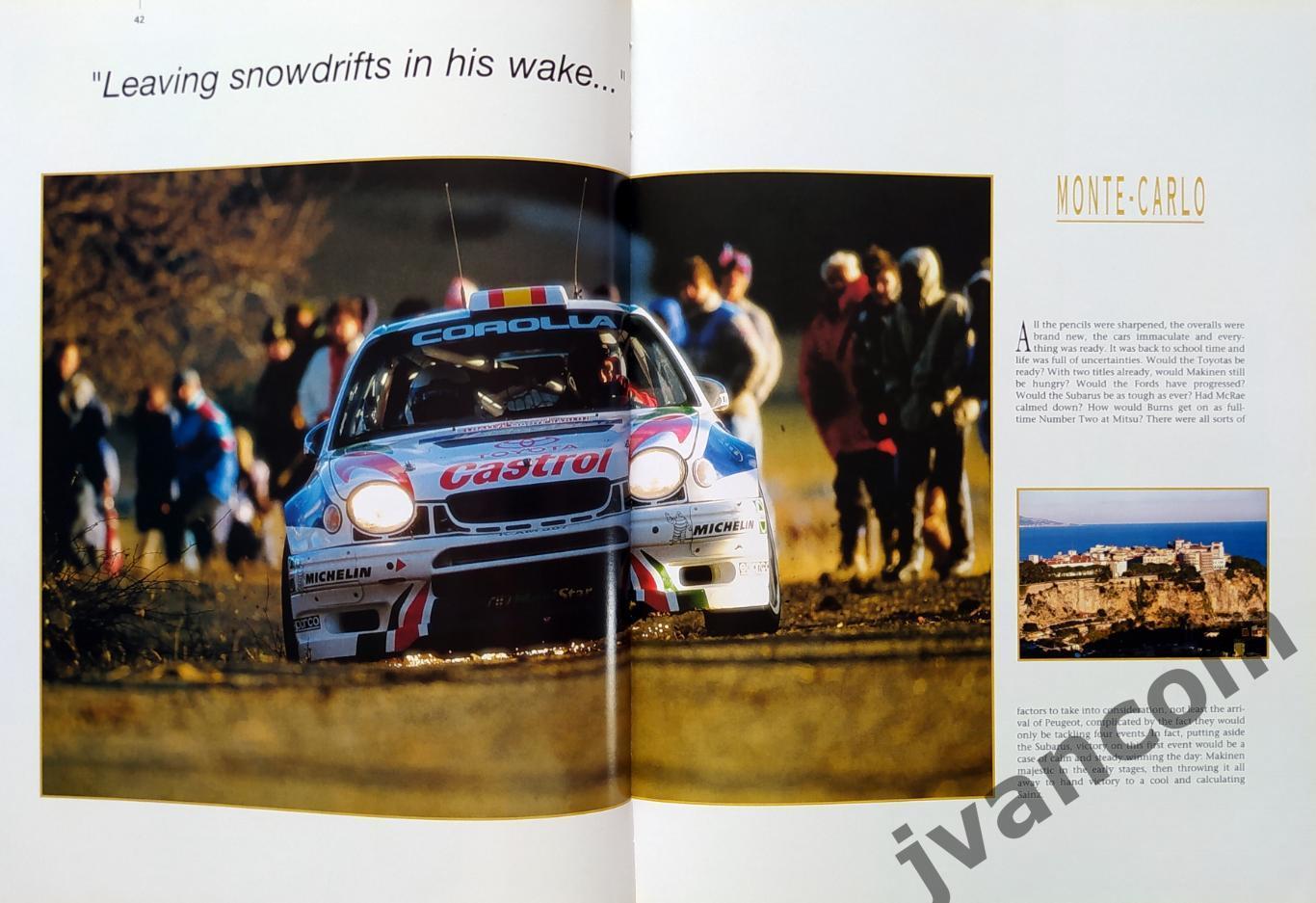 Автоспорт. Ралли WRC. RALLY YEARBOOK 1998-99. Чемпионат Мира. Сезон 1998 года. 4