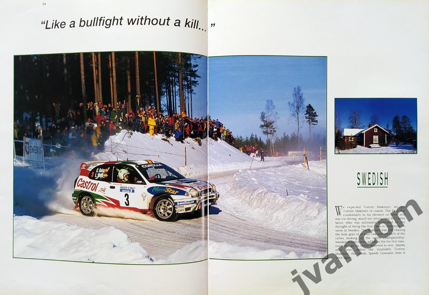 Автоспорт. Ралли WRC. RALLY YEARBOOK 1999-2000. Чемпионат Мира. Сезон 1999 года. 4