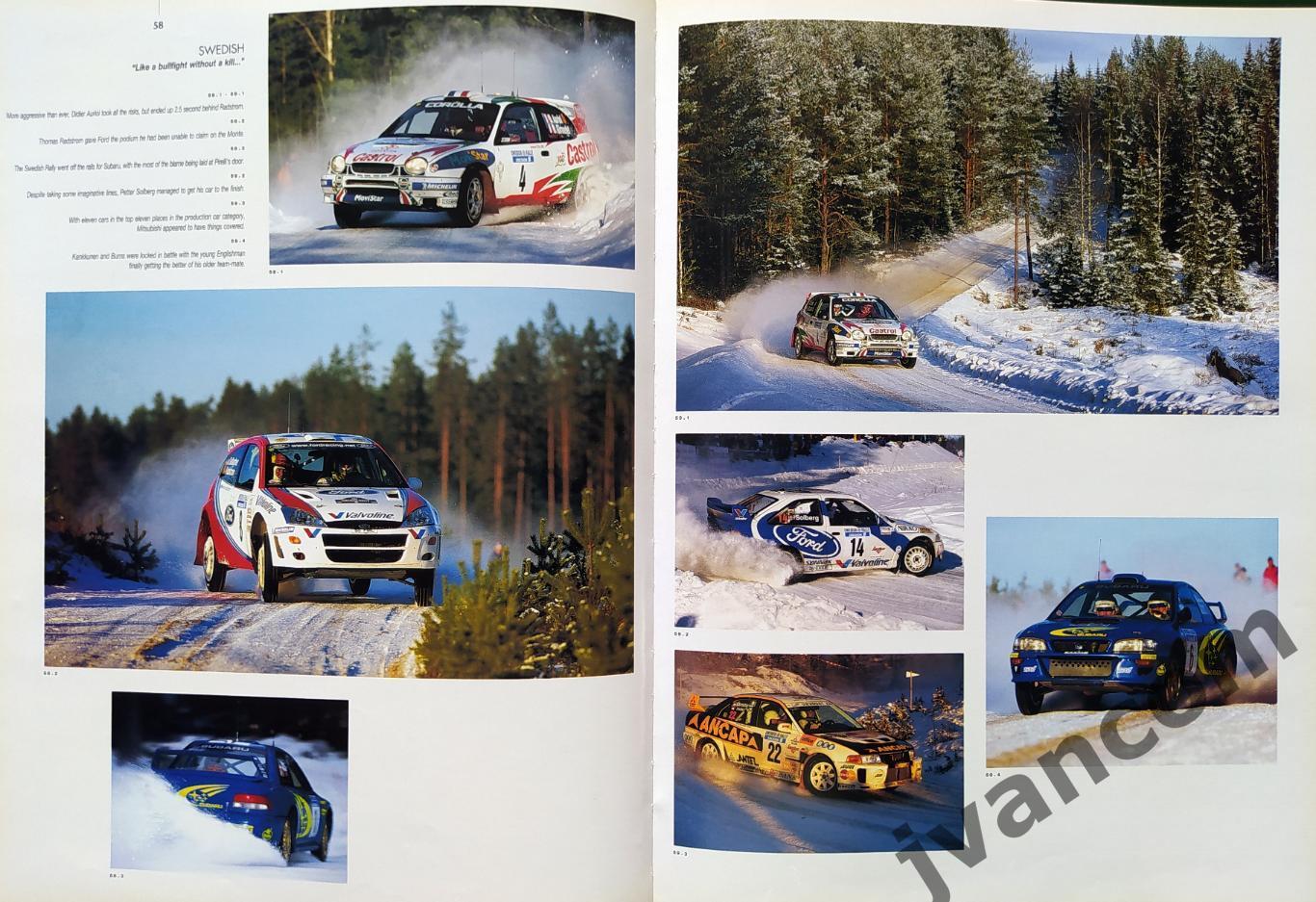 Автоспорт. Ралли WRC. RALLY YEARBOOK 1999-2000. Чемпионат Мира. Сезон 1999 года. 5