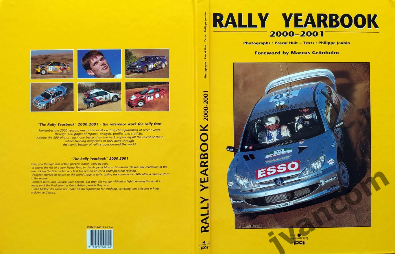 Автоспорт. Ралли WRC. RALLY YEARBOOK 2000-2001. Чемпионат Мира. Сезон 2000 года.