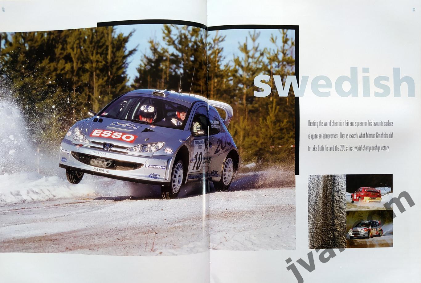 Автоспорт. Ралли WRC. RALLY YEARBOOK 2000-2001. Чемпионат Мира. Сезон 2000 года. 4