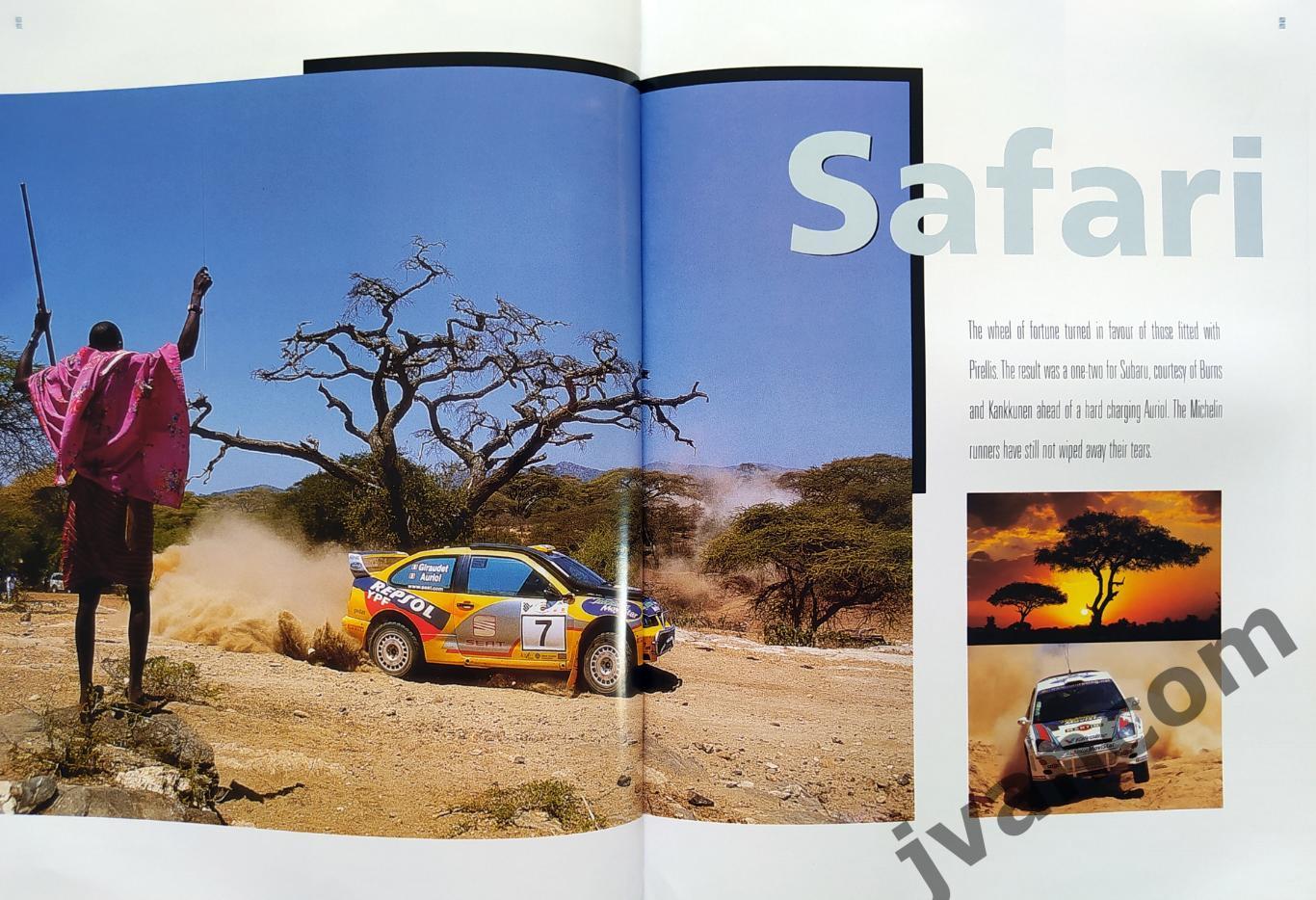 Автоспорт. Ралли WRC. RALLY YEARBOOK 2000-2001. Чемпионат Мира. Сезон 2000 года. 5