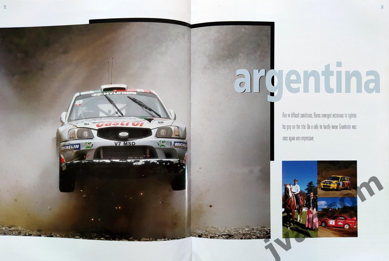 Автоспорт. Ралли WRC. RALLY YEARBOOK 2000-2001. Чемпионат Мира. Сезон 2000 года. 6