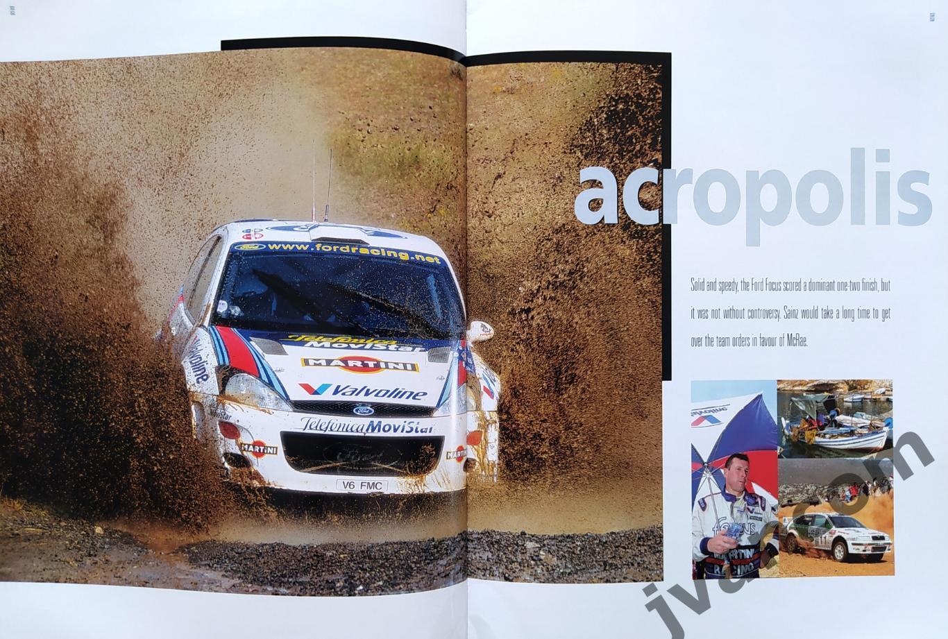Автоспорт. Ралли WRC. RALLY YEARBOOK 2000-2001. Чемпионат Мира. Сезон 2000 года. 7