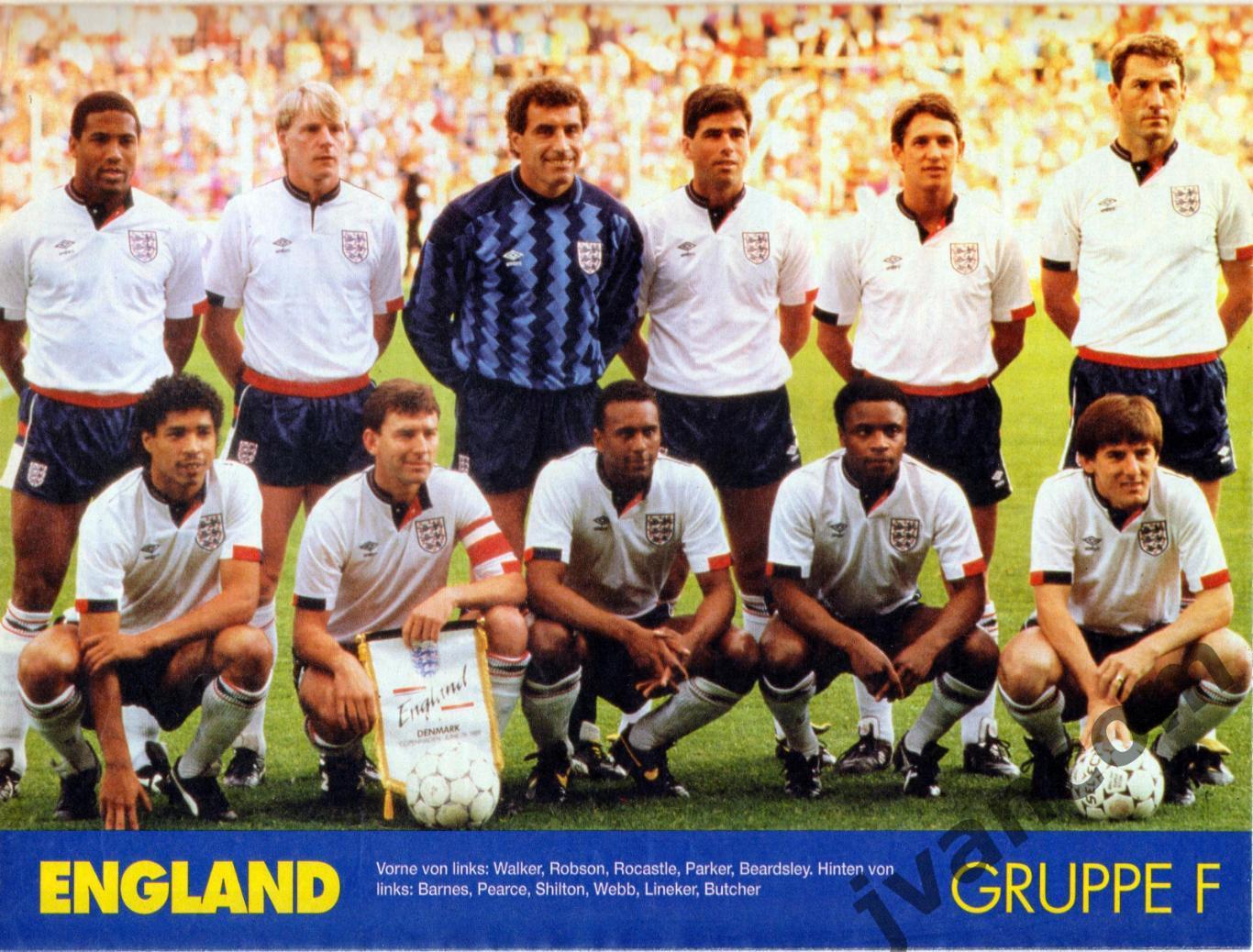 FUSSBALL SPORT. Чемпионат Мира по футболу 1990 года. Превью участников. 7