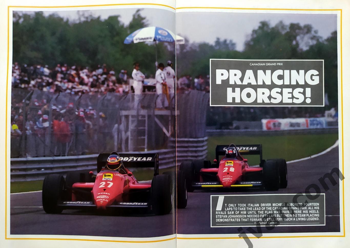 Автоспорт. Журнал GRAND PRIX International №94 за 1985 год. 2
