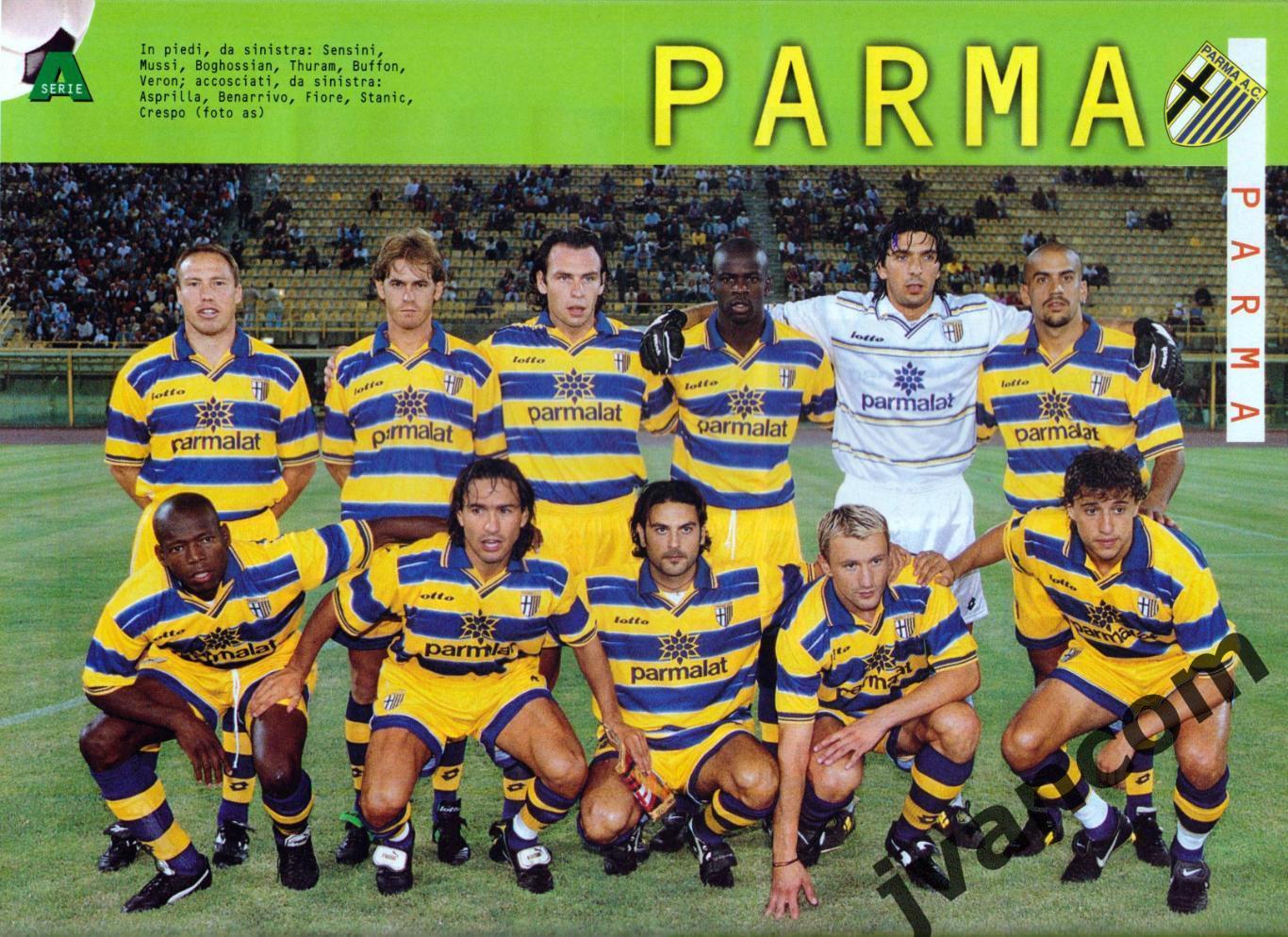 CALCIOITALIA 1998-99. Чемпионат Италии по футболу. Превью сезона 1998-99. 5