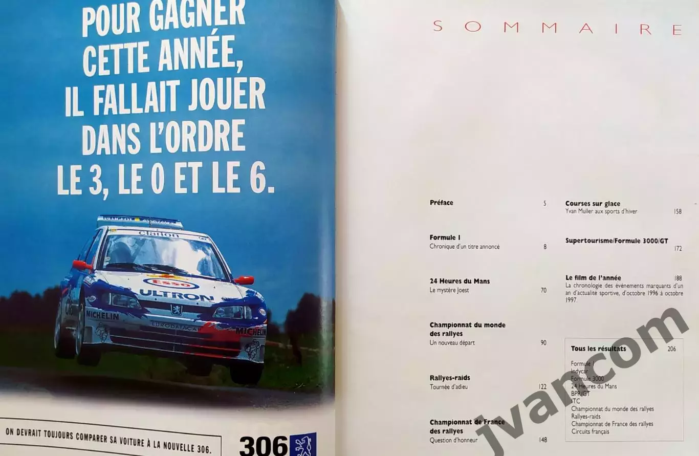 Автоспорт. L'Annee du Sport Auto / Автоспортивный Год 1997. 1