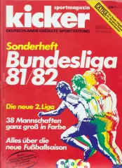 KICKER SONDERHEFT. Чемпионат Германии по футболу. Превью сезона 1981-1982.