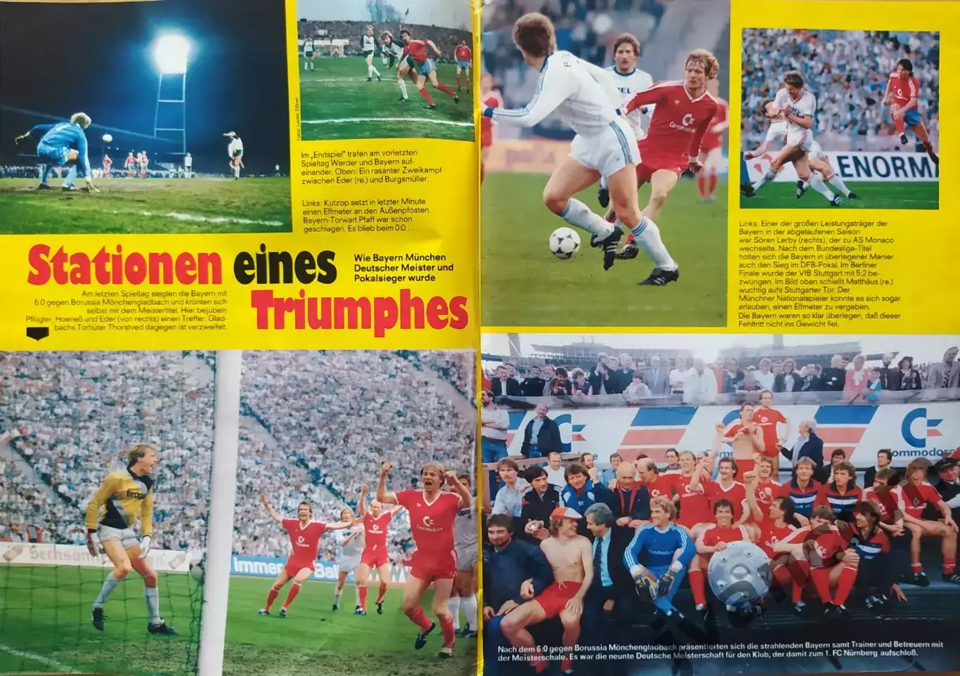 KICKER SONDERHEFT. Чемпионат Германии по футболу. Превью сезона 1986-1987. 1