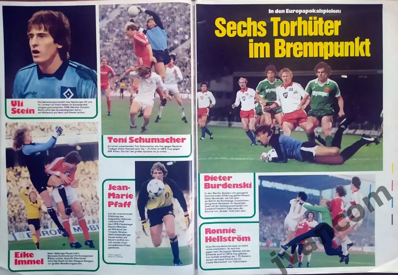 KICKER SPORTMAGAZIN №74/37 за 1982 год. Футбол, Бундеслига, Велоспорт и Атлетика 3