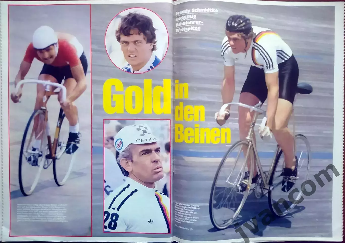 KICKER SPORTMAGAZIN №74/37 за 1982 год. Футбол, Бундеслига, Велоспорт и Атлетика 5