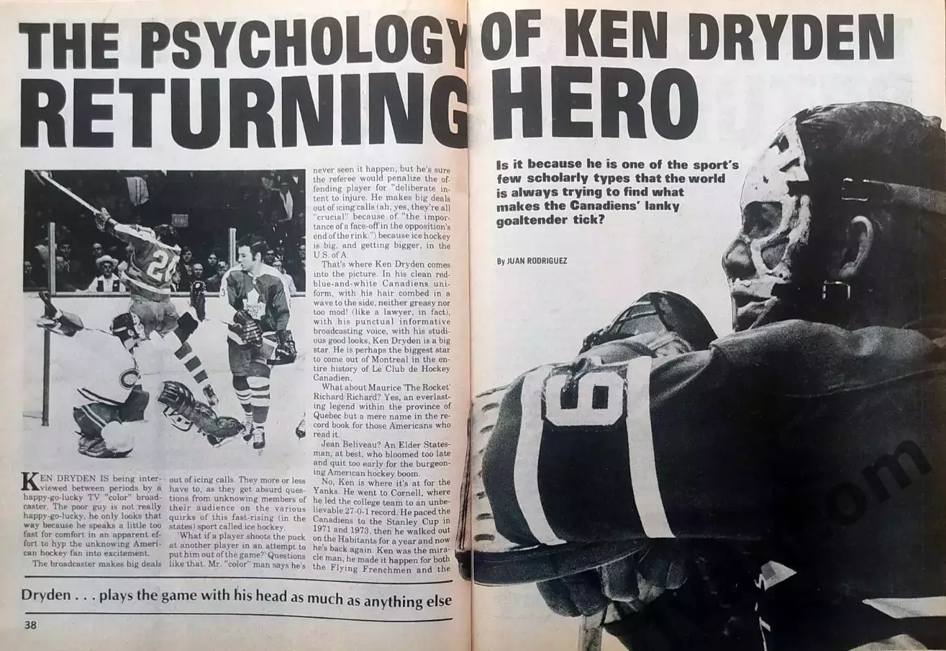 НХЛ - ACTION SPORTS HOCKEY №2 за Февраль 1975 года. 5