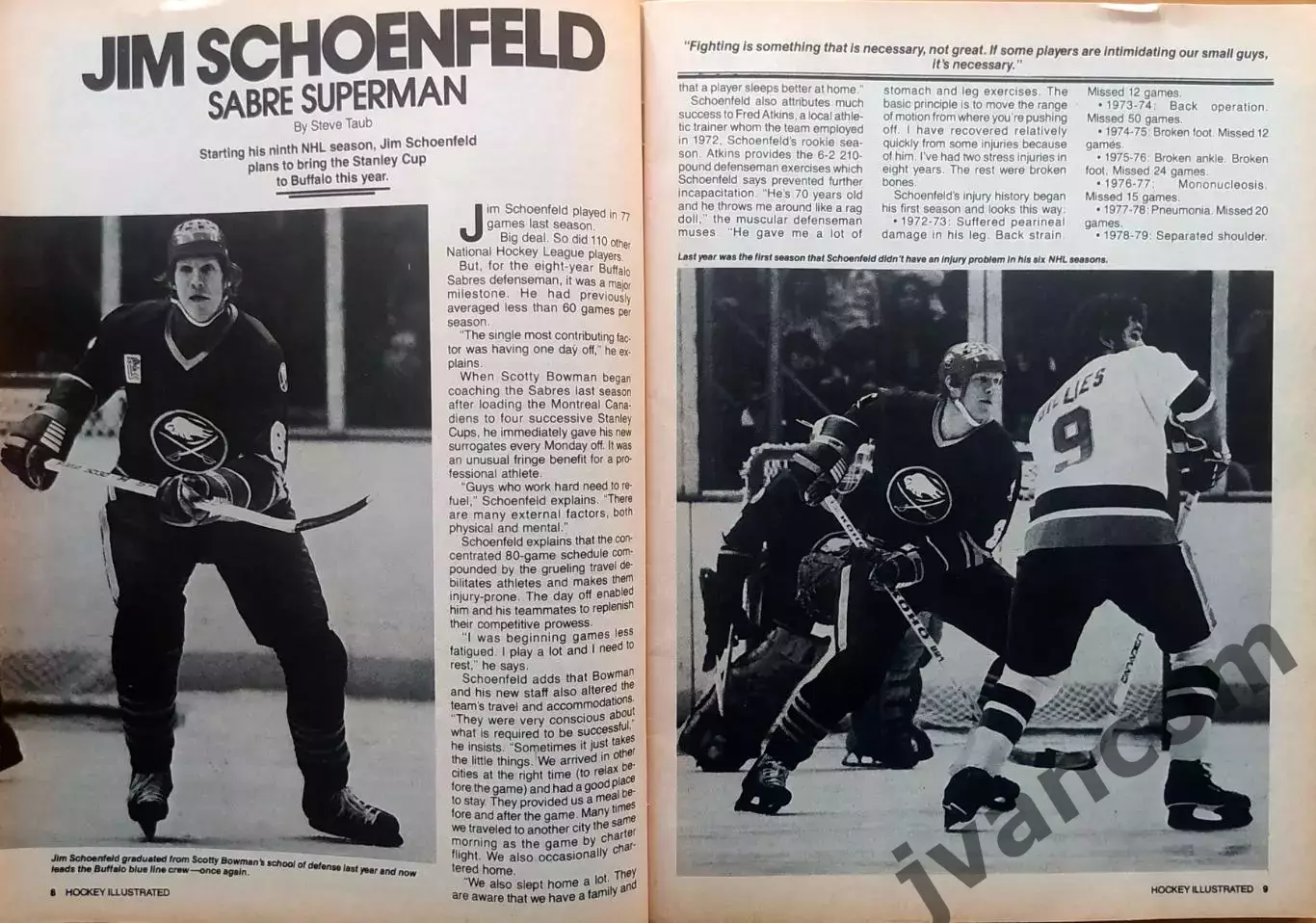 НХЛ - HOCKEY ILLUSTRATED / ХОККЕЙ В КАРТИНКАХ за Январь 1981 года. 2
