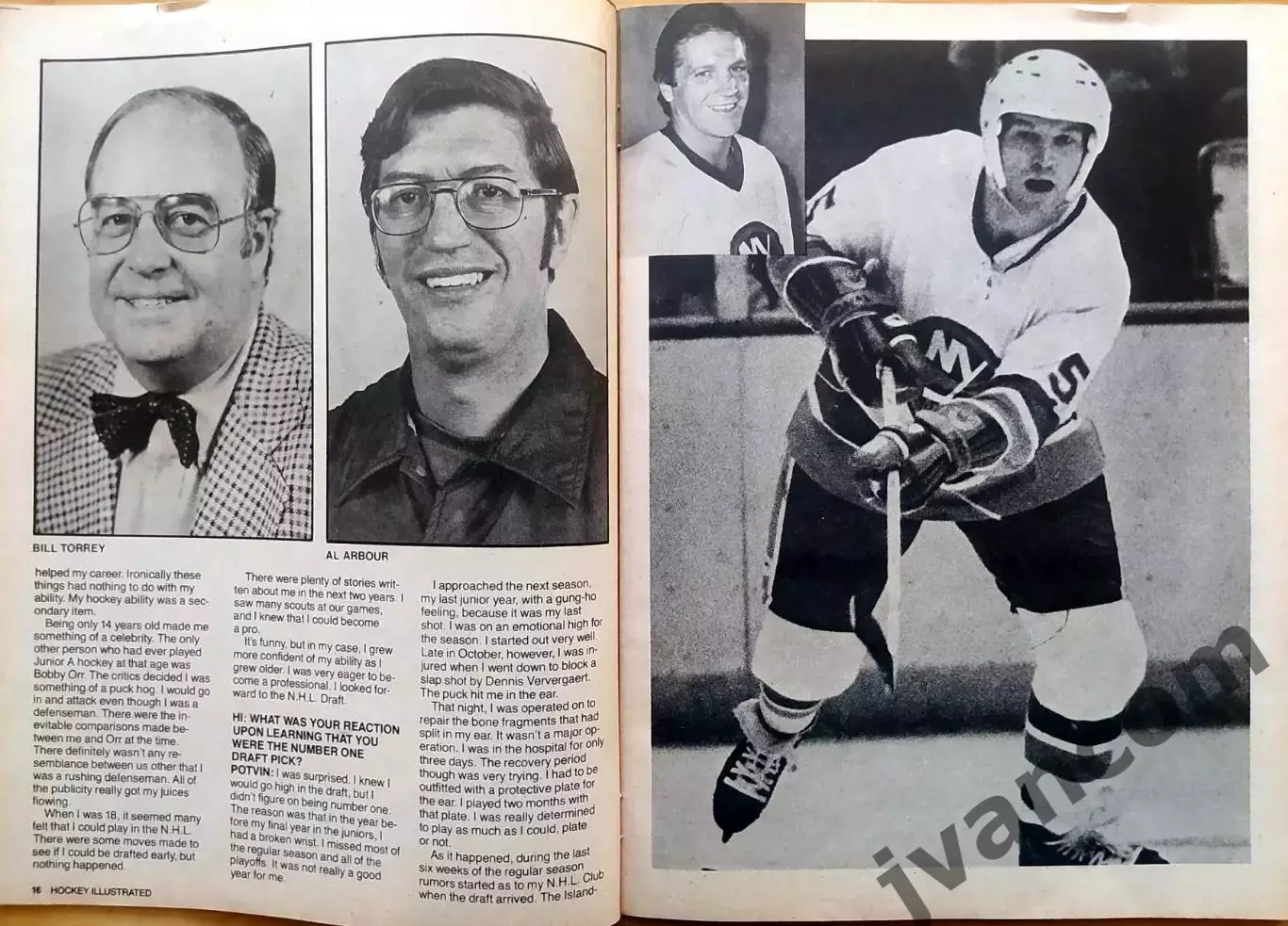 НХЛ - HOCKEY ILLUSTRATED / ХОККЕЙ В КАРТИНКАХ за Январь 1981 года. 4