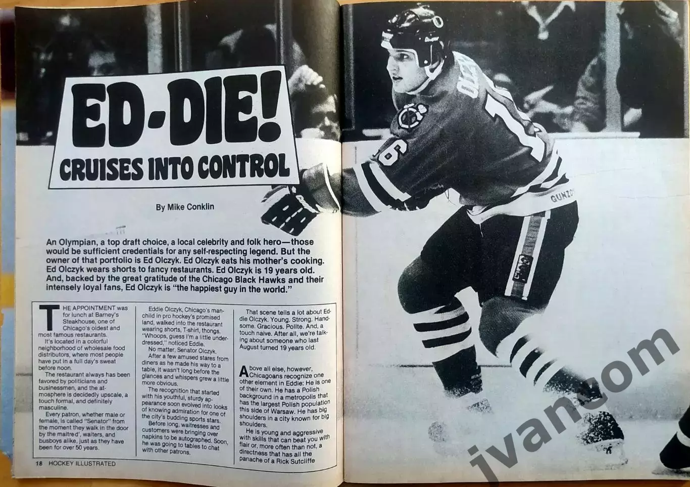 НХЛ - HOCKEY ILLUSTRATED / ХОККЕЙ В КАРТИНКАХ за Февраль 1986 года. 3