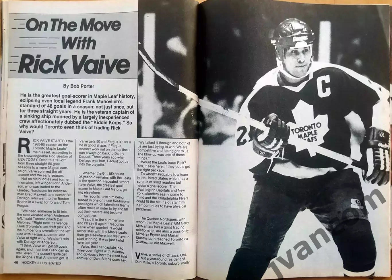 НХЛ - HOCKEY ILLUSTRATED / ХОККЕЙ В КАРТИНКАХ за Февраль 1986 года. 5