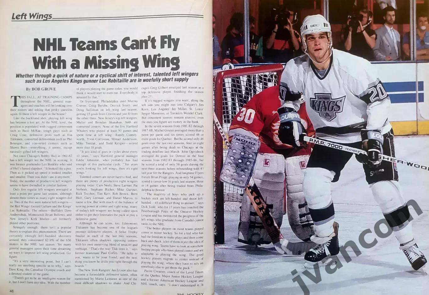 НХЛ - NHL HOCKEY 1990-91 YEARBOOK. Ежегодник. Рейтинг лучших игроков НХЛ. 7