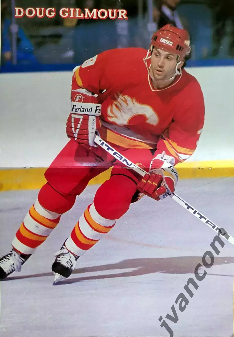 НХЛ - HOCKEY HEROES / ХОККЕЙНЫЕ ГЕРОИ №3 за 1990 год. 4