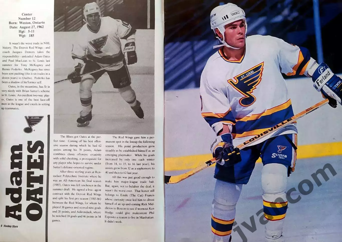 НХЛ - HOCKEY STARS / ХОККЕЙНЫЕ ЗВЕЗДЫ №5 за 1990 год. 2