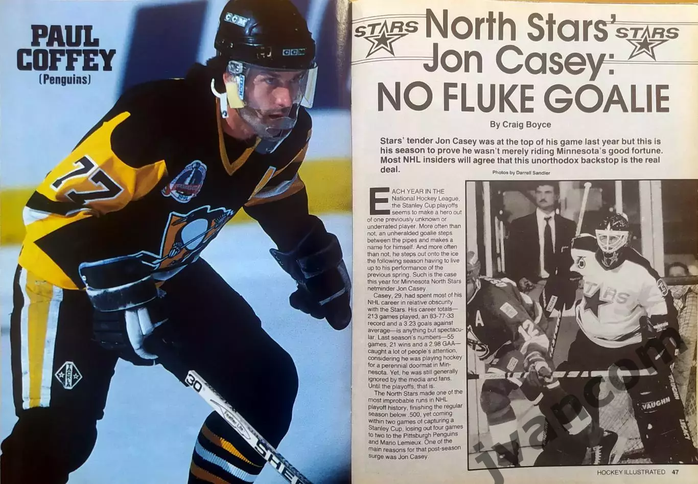 НХЛ - NHL HOCKEY ILLUSTRATED / НХЛ ХОККЕЙ В КАРТИНКАХ за Февраль 1992 года. 6