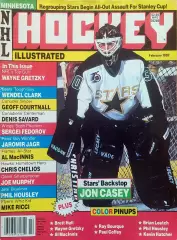 НХЛ - NHL HOCKEY ILLUSTRATED / НХЛ ХОККЕЙ В КАРТИНКАХ за Февраль 1992 года.