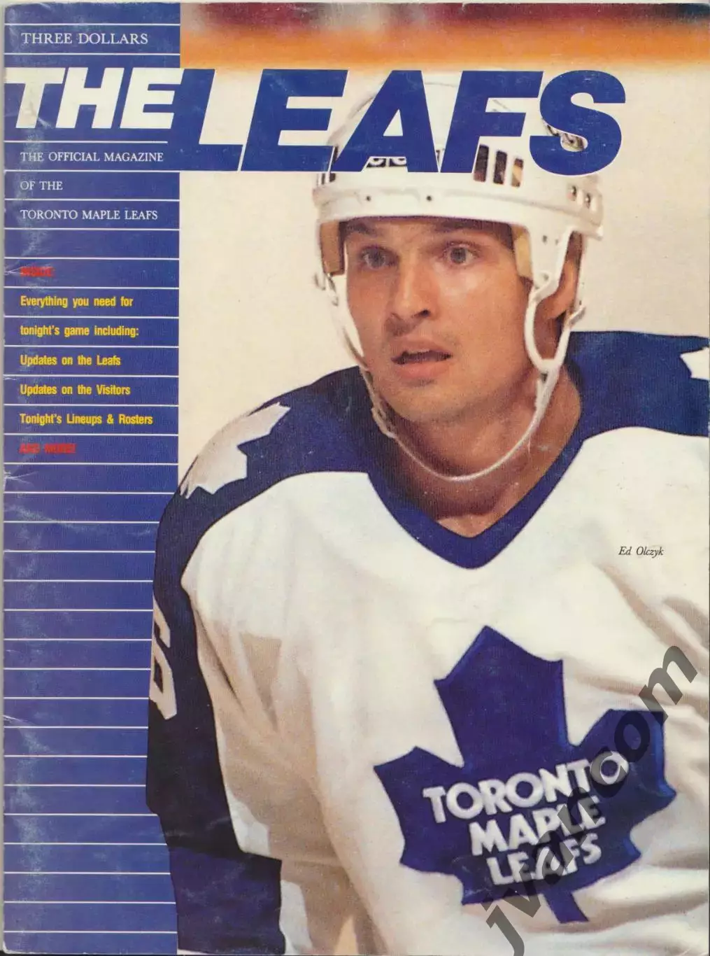 НХЛ - THE LEAFS - Официальный журнал Торонто Мейпл Лифс, Выпуск №2 за 1990 год.
