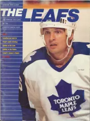 НХЛ - THE LEAFS - Официальный журнал Торонто Мейпл Лифс, Выпуск №2 за 1990 год.