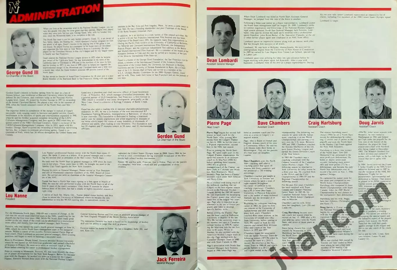 НХЛ - GOAL - журнал Национальной Хоккейной Лиги, Выпуск №9 за 1990 год. 4