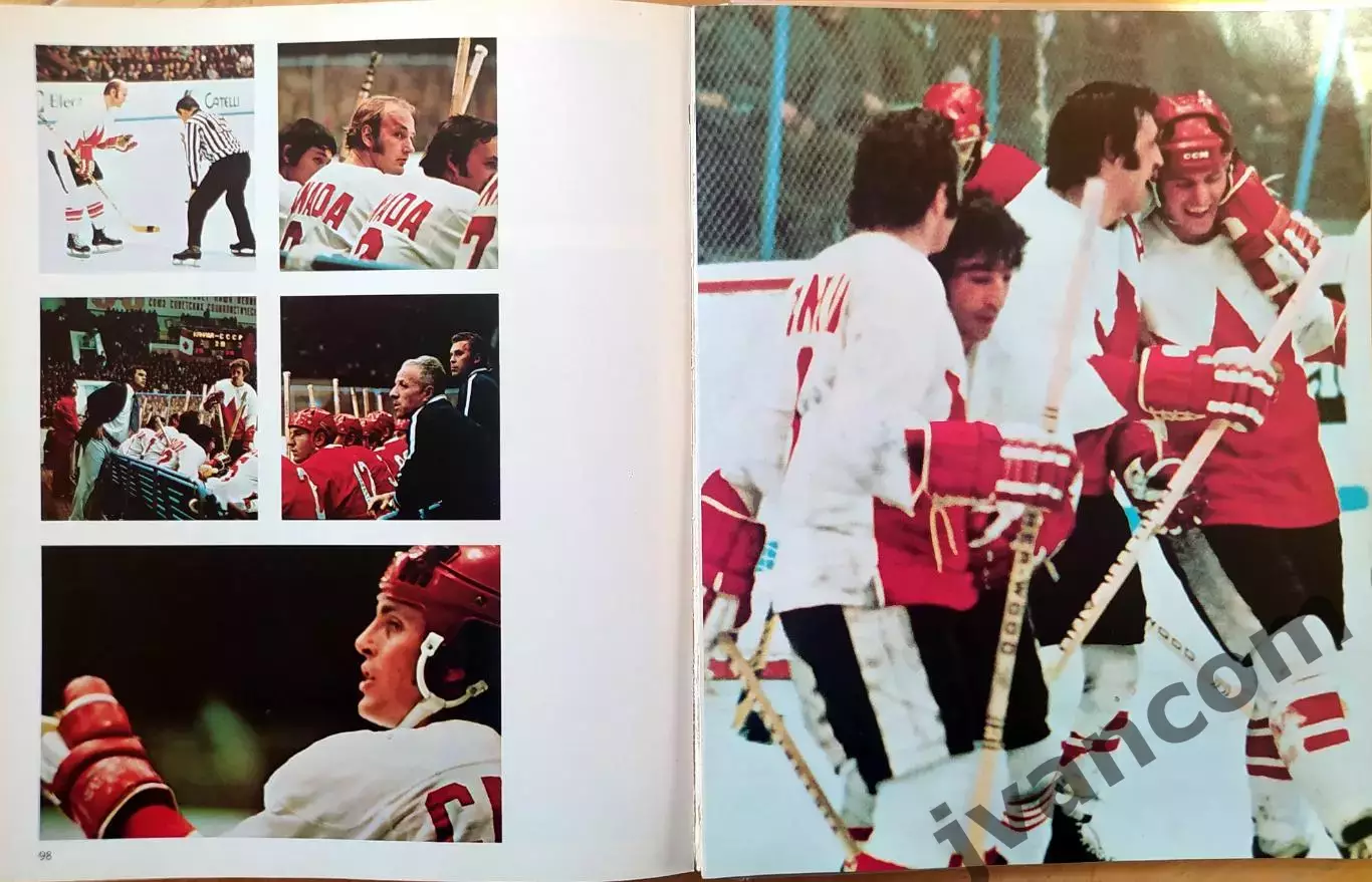 СУПЕРСЕРИЯ-72. Официальная история серии хоккейных матчей Канада - СССР 1972 г. 6